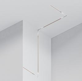Шинопровод Maytoni Exility TRXM034-422W, магнитный низкопрофильный встраиваемый под ГКЛ 12,5 мм, белый 2м