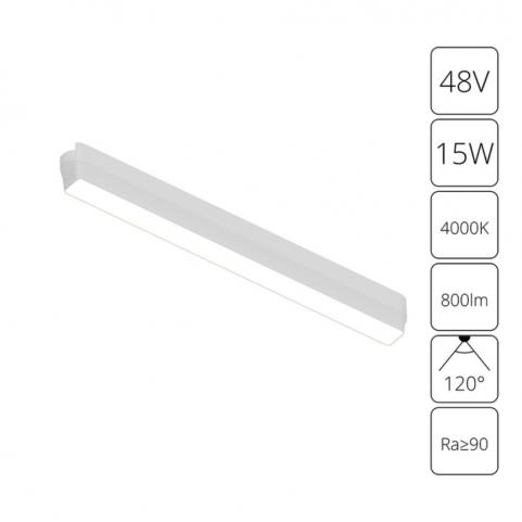 Магнитный трековый светильник Arte Lamp Rapid 4000К A6168PL-1WH