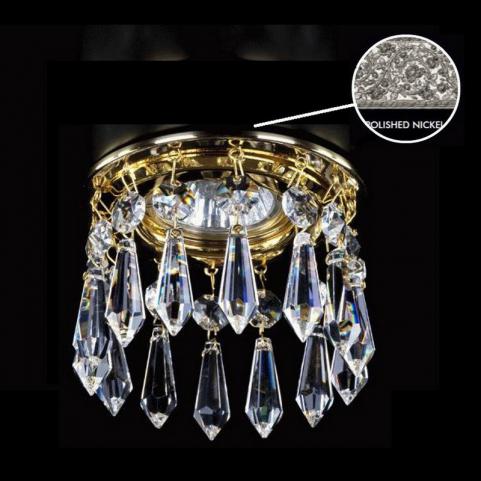 Точечный светильник Art Glass SPOT 17 NICKEL CE
