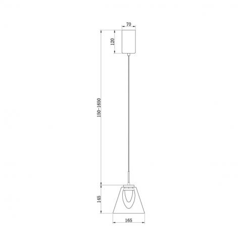 Подвесной светильник Freya Fume FR5399PL-L4BS