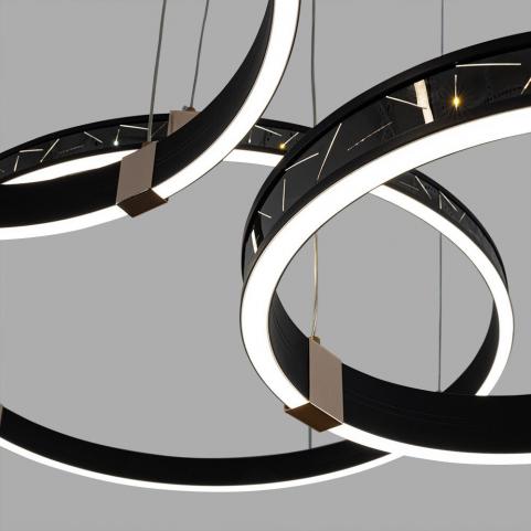 Светильник подвесной Arte Lamp Shine A2222SP-3BK