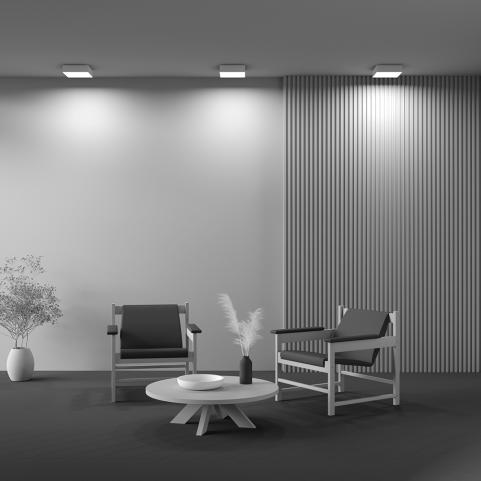 Потолочный светильник Maytoni Technical Ceiling 4000K Zon C032CL-24W4K-SQ-W