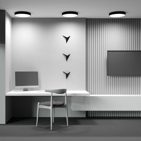 Потолочный светильник Maytoni Technical Ceiling 4000K Zon C032CL-45W4K-RD-B