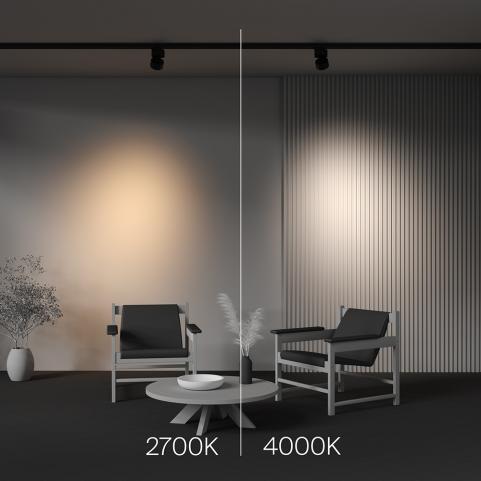 Трековый светильник Maytoni Technical Trinity  2700K Alfa TR199-3-15W2.7K-M-B