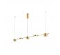 Подвесной светильник Crystal Lux TRISTAN SP5 L1200 GOLD