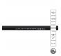 Магнитный трековый светильник Arte Lamp Linea 4000К диммирование A4685PL-1BK