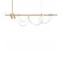 Светильник подвесной Arte Lamp Klimt A2850SP-45PB