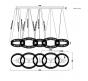 Подвесной светильник Newport 8245/S gold NEW