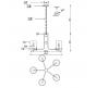 Подвесной светильник Newport Ivanna 4635/С gold