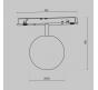 Трековый светильник Maytoni Luna Exility 3000-6000K TR038-4-5WTW-DD-W