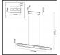 Подвесной светильник Odeon Light Satrion 6641/40L