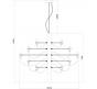 Светильник подвесной Divinare Molto 8030/17 LM-30