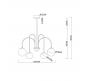 Светильник подвесной Arte Lamp Mebsuta A1675LM-8BK